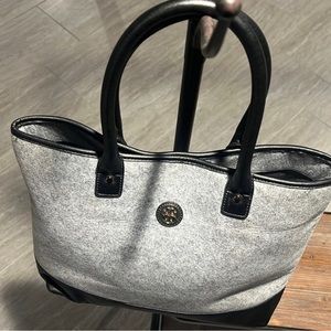 I still have it! Tory Burch grey purse